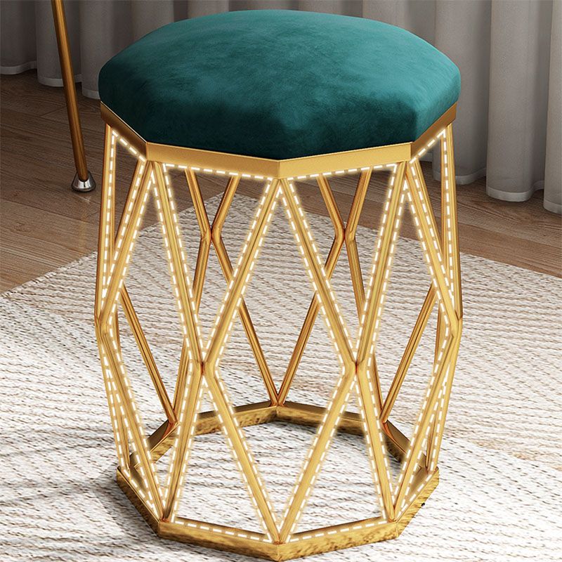 Solid Color Flannel Standard Stool Modern Simple Upholstered Stool Clearhalo 'furn' 'furn_ottomans_poufs' 'Furniture' 'Living Room Furniture' 'Ottomans & Poufs' 'ottomans_poufs' 1200x1200_308d3d4b-025d-411f-a9c6-83fc186bee0f
