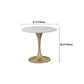 Round Luxury Dining Table White Fixed Table with Sintered Stone Clearhalo 'Dining Tables & Seating' 'Dining Tables' 'dining_table' 'furn' 'furn_dining_table' 'Furniture' 'furniture_dining_table' 'Kitchen & Dining Furniture' 'kitchen' 'kitchen_dining_table' 1200x1200_308dff2f-0c1a-46aa-8cc3-1123437d7f1b