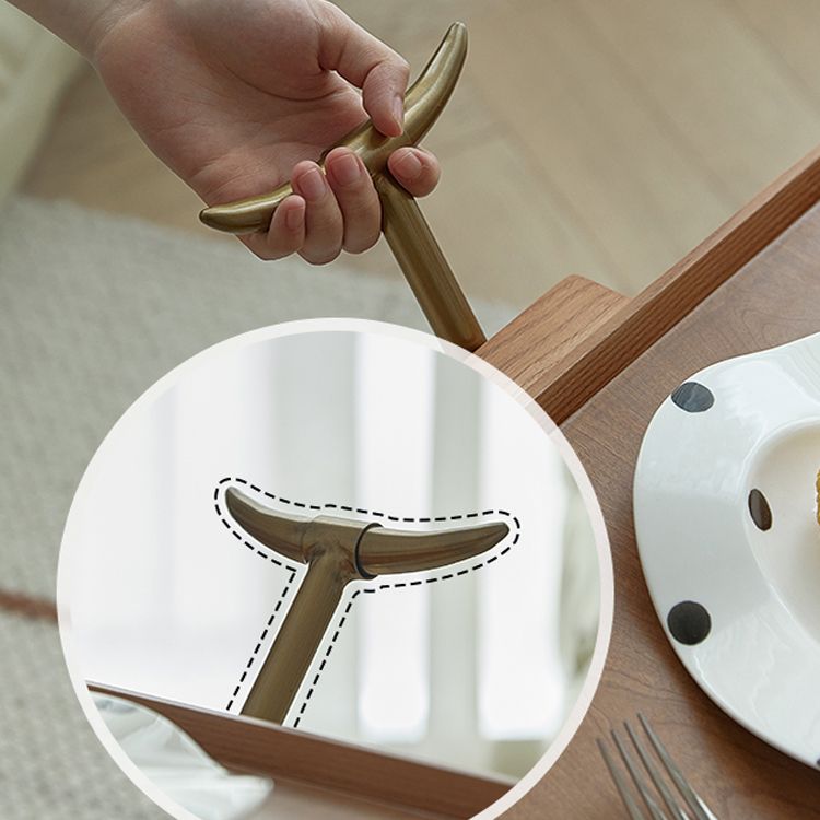 20.47" Tall Tray Top Side Accent Table Solid Wood End Slide Table Clearhalo 'Coffee & Accent Tables' 'End & Side Tables' 'end_side_tables' 'furn' 'furn_end_side_tables' 'Furniture' 'Living Room Furniture' 1200x1200_308ea69f-9d9a-42b0-b1c4-56c2aa6cd61e