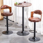 Sgabello da barra da bar in metallo in stile contemporaneo per soggiorno per soggiorno