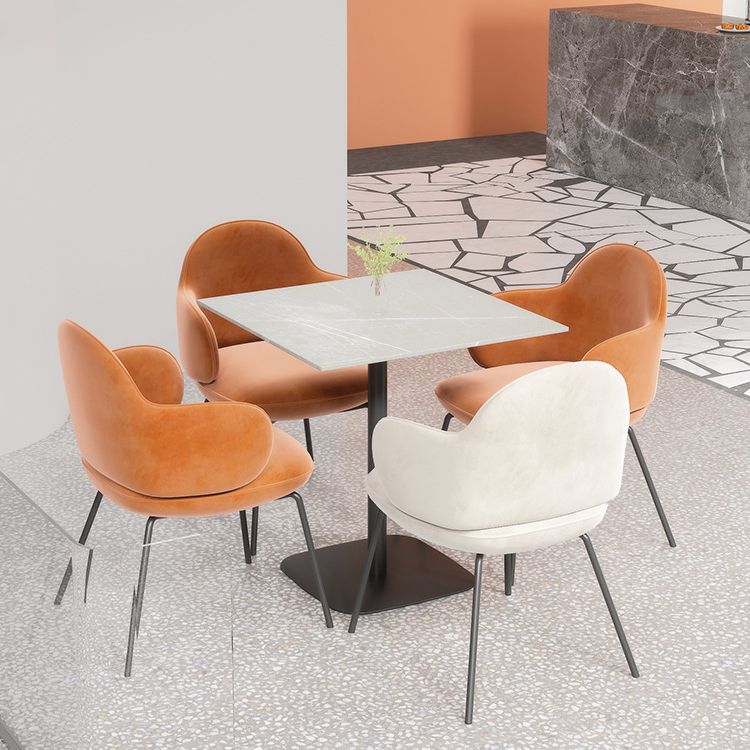 Contemporary Kitchen Dining Arm Chair Upholstered Chair for Kitchen Clearhalo 'Dining Chairs' 'Dining Tables & Seating' 'dining_chair' 'furn' 'furn_dining_chair' 'Furniture' 'Kitchen & Dining Furniture' 1200x1200_30904be4-f62c-43a7-899d-baad57c60d25