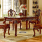 Rectangle Shape Wood Color Dining Table Fixed Table Victorian Style with 4 Legs Clearhalo ' dining_table' 'Dining Tables & Seating' 'Dining Tables' 'furn' 'furn_dining_table' 'Furniture' 'furniture_dining_table' 'Kitchen & Dining Furniture' 'kitchen&dining_furn' 'kitchen' 'kitchen_dining_table' 1200x1200_3091f470-cc05-4ff3-868b-45d81011ed56
