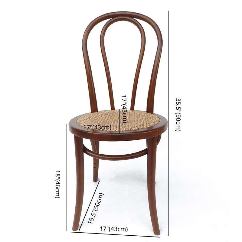 Bentwood Armless Side Dining Chairs Country Style Wood Dining Room Chair Clearhalo ' kitchen&dining_furn' 'Dining Chairs' 'Dining Tables & Seating' 'dining_chair' 'furn' 'furn_dining_chair' 'Furniture' 'furniture_dining_chair' 'Kitchen & Dining Furniture' 'kitchen' 1200x1200_3092f248-ce48-4257-a653-0cd0f8ec7323