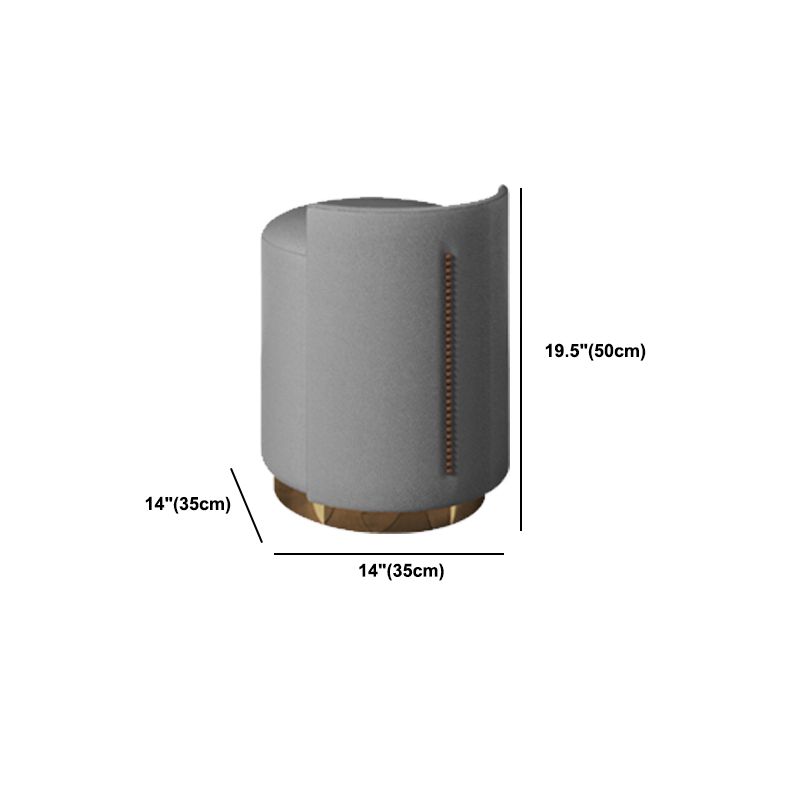 Specchio e 2 cassetti set di sgabelli da toeletta da toeletta per trucco grigio chiaro