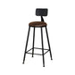 Industrial Bar Stool and Table Set 1/4/5 Pieces Pub Dining Set Clearhalo 'Bar Furniture' 'furn' 'furn_home_bar_bar_sets' 'Furniture' 'Home Bars & Bar Sets' 'home_bar_bar_sets' 'Kitchen & Dining Furniture' 1200x1200_30952386-99d5-4ff8-b421-36bd3170b2a4