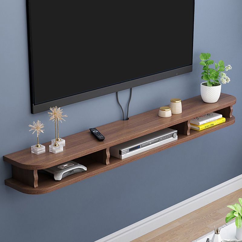 Contemporary Wall-mounted TV Cabinet Faux Wood TV Stand with 4 Shelves Clearhalo 'furn' 'furn_tv_stands_entertainment_centers' 'Furniture' 'Living Room Furniture' 'TV Stands & Entertainment Centers' 'TV Stands & Media Storage Furniture' 'tv_stands_entertainment_centers' 1200x1200_3099c591-5f86-4f22-8825-e0b448df1911