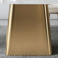 Glam Dining Table Set 1/2/5/7 Pcs Sintered Stone Dining Table with PU Leather Chairs