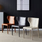 Contemporary Leather Dining Armless Chair Wingback Side Chair for Home Use Clearhalo 'Dining Chairs' 'Dining Tables & Seating' 'dining_chair' 'furn' 'furn_dining_chair' 'Furniture' 'furniture_dining_chair' 'Kitchen & Dining Furniture' 1200x1200_309d1561-6956-4783-b12f-fc282f7834a6