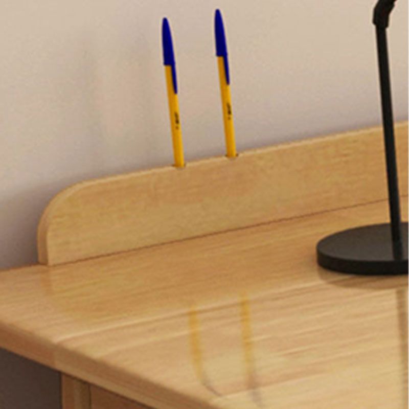 Parsons Modern Rubberwood Office Desk Solid Wood Writing Desk voor huis