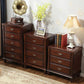 Traditional Wooden Bedroom Chest Vertical Storage Chest with Drawers Clearhalo 'Bedroom Furniture' 'Dressers & Chests' 'dressers_chests' 'furn' 'furn_dressers_chests' 'Furniture' 1200x1200_309f2419-fd99-4223-aa4e-ed3bd4eb304d