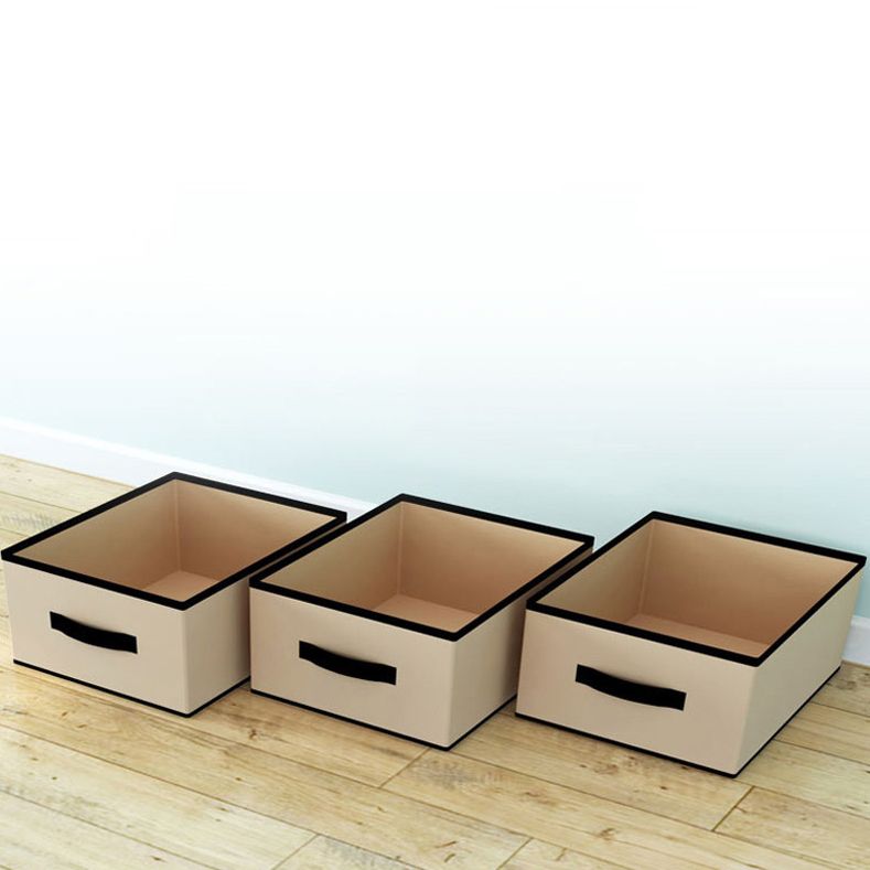 Contemporary Style Metal Wardrobe 3-drawer Wardrobe Closet for Bedroom