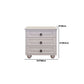 White Storage Chest 16" W Storage Chest Dresser with Drawers for Bedroom