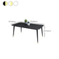 Modern 4 Legs Pedestal Dining Table Stone Table for Dining Room