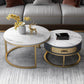 Slate Round Frame Coffee Table Nesting Modern Coffee Table Set Clearhalo 'Coffee & Accent Tables' 'Coffee Tables' 'coffee_tables' 'furn' 'furn_coffee_tables' 'Furniture' 'Living Room Furniture' 1200x1200_30a7103e-351e-4380-ab16-360d9605e342