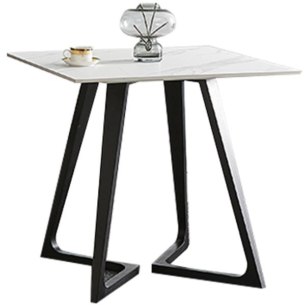 Double Pedestal Stone Table Industrial Style Dining Room Table for Indoor Clearhalo ' dining_table' 'Dining Tables & Seating' 'Dining Tables' 'furn' 'furn_dining_table' 'Furniture' 'furniture_dining_table' 'Kitchen & Dining Furniture' 'kitchen&dining_furn' 'kitchen' 'kitchen_dining_table' 1200x1200_30a88b4a-2e38-4d47-86c0-00ad161c0fb8