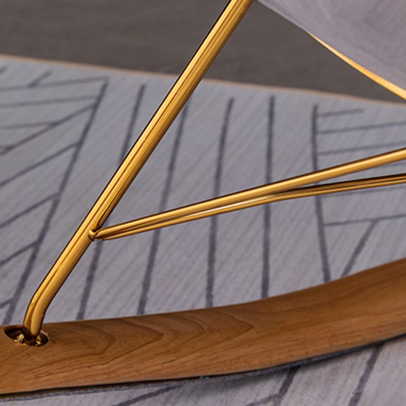 Chaise à bascule de canapé paresseux simple chaise à bascule intérieure pour chambre à coucher