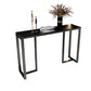 11" Wide Stone Contemporary Console Table Rectangle End Table