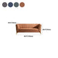 Faux Leather Modern Tuxedo Arm Sofa Standard Sofa with Sewn Pillow Back Clearhalo 'furn' 'furn_sofas' 'Furniture' 'Living Room Furniture' 'Sofa' 'sofas' 1200x1200_30aeeaee-fc5e-4cff-910a-217559faf99e