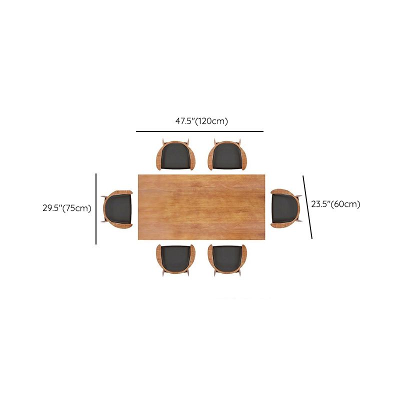 29.25 Inch Height Oval Writing Desk Industrial Solid Wood Office Desk Clearhalo 'furn' 'furn_office_desk' 'Furniture' 'Office Desks' 'Office Furniture' 'office_desk' 1200x1200_30afe914-c56c-48d5-b085-7493932a0d65