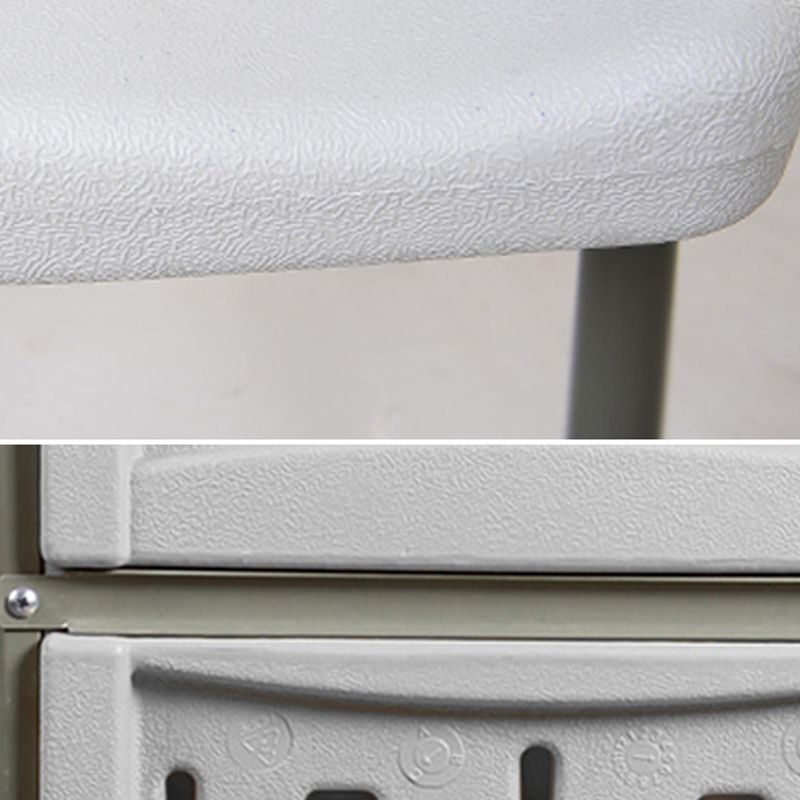 Metal singolo reclinabile ergonimico con gambe di colore solido contemporaneo interno