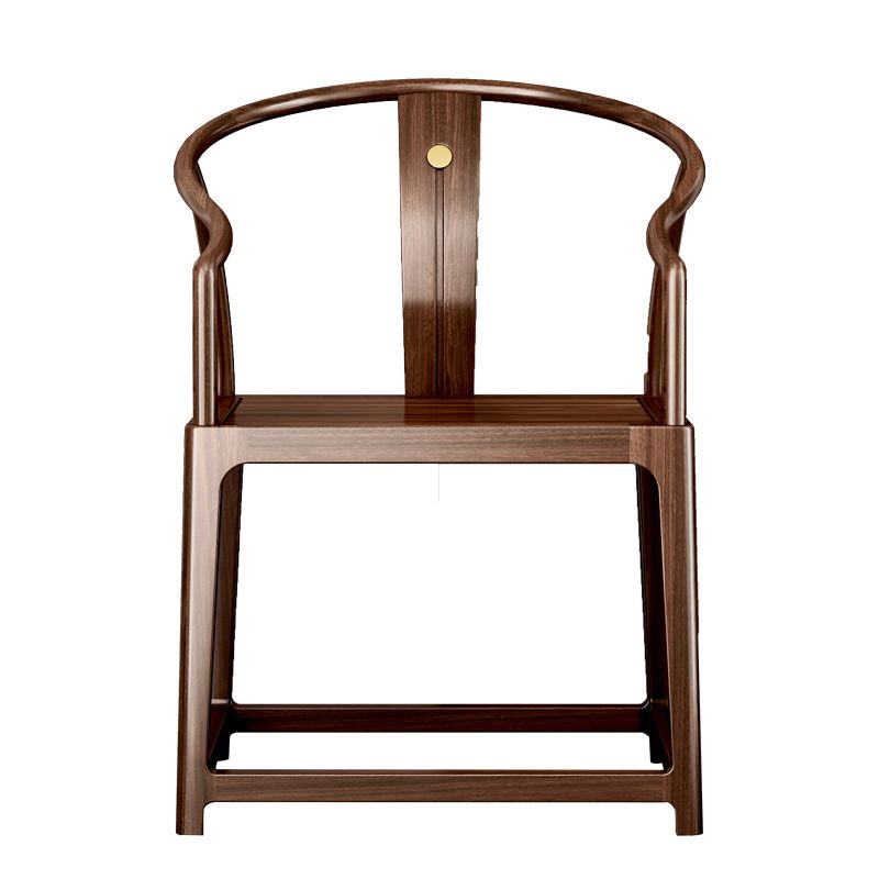 Traditionele stijl eetgel stoel stoere houten stoel stoel voor thuis