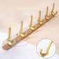 Metal and Wood Coat Hanger Modern Minimalist Home Wall Hanging Coat Rack Clearhalo 'Entry & Mudroom Furniture' 'furn' 'furn_hall_tree_coat_racks' 'Furniture' 'Hall Trees & Coat Racks' 'hall_tree_coat_racks' 1200x1200_30b7dee2-4f00-4176-8ff4-ca58087fe23a