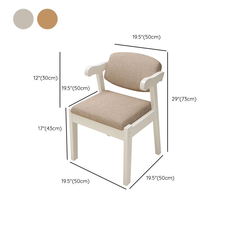 Wood Side Dining Chairs Modern Style Indoor-Outdoor Side Chair Clearhalo 'Dining Chairs' 'Dining Tables & Seating' 'dining_chair' 'furn' 'furn_dining_chair' 'Furniture' 'Kitchen & Dining Furniture' 1200x1200_30b7edda-6535-4ef2-9a17-d3d11fab6423