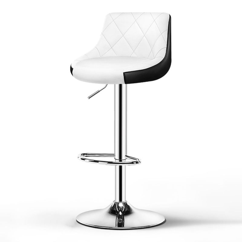 Indoor Rotating Lifting Barstool Nordic Leather Cushion Bar Stool Clearhalo 'Bar Furniture' 'Bar Stools' 'bar_stools' 'furniture_bar_stools' 'Kitchen & Dining Furniture' 'kitchen&dining_furn' 'kitchen' 'kitchen_furn' Furniture' 1200x1200_30b90f31-b8b2-4871-a763-e4a8407f6c0f