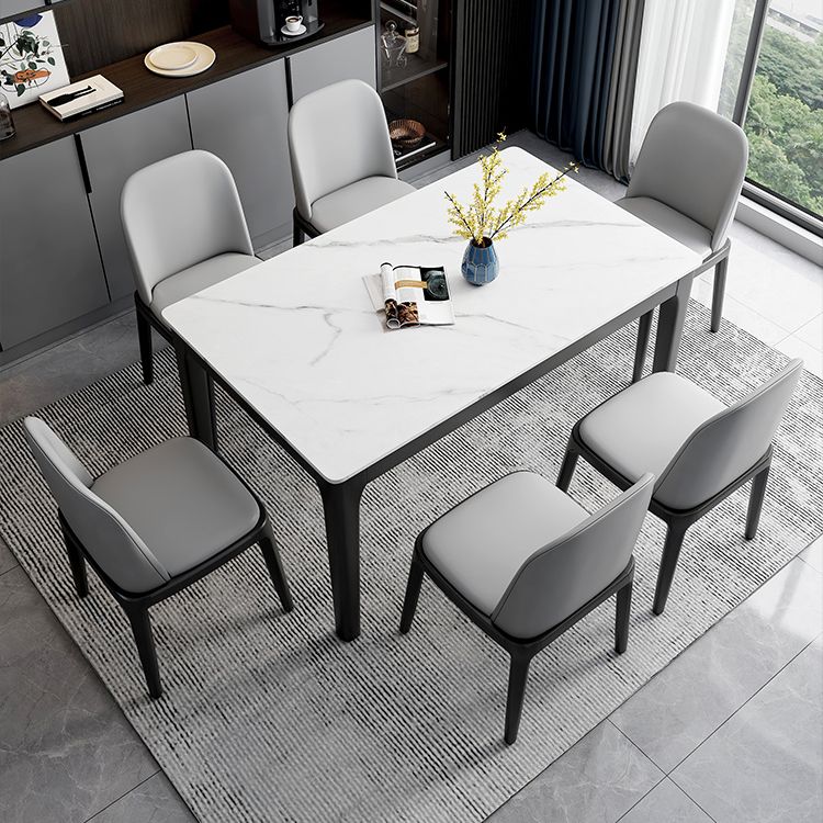 Midcentury Style Dining Room Collection 4 Legs Dining Site Table for Dining Room Clearhalo ' dining_table' 'Dining Tables & Seating' 'Dining Tables' 'furn' 'furn_dining_table' 'Furniture' 'furniture_dining_table' 'Kitchen & Dining Furniture' 'kitchen&dining_furn' 'kitchen' 'kitchen_dining_table' 1200x1200_30b96ed8-a868-40ce-95d4-7cc46a2e2ecb