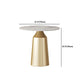 Glam Sintered Stone Dining Table Set Round 1/5 Pieces Dining Set for Home Use