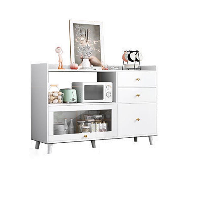 Engineered Wood Modern Sideboard Kitchen Dining Room Sideboard Clearhalo 'buffet_sideboard' 'Buffets & Sideboards' 'furn' 'furn_buffet_sideboard' 'Furniture' 'Kitchen & Dining Furniture' 1200x1200_30c0b18c-2c79-4e30-9254-214f81c2447d