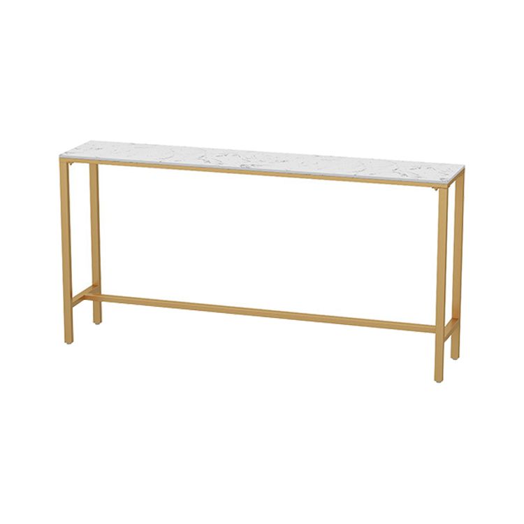 Tavolo da bar in stile glam in finta tavolo da pranzo in marmo per soggiorno