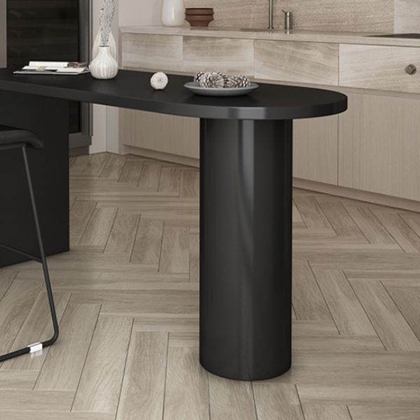 Tavolo da barbtro moderno a doppio piedistallo moderno tavolo da cocktail in legno moderno