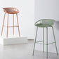 Modern Armless Backrest Counter Stool Iron Cashier Bar Stool with Seat and Pedal Clearhalo 'Bar Furniture' 'Bar Stools' 'bar_stools' 'furn' 'furn_bar_stools' 'Furniture' 'furniture_bar_stools' 'Kitchen & Dining Furniture' 1200x1200_30c4231f-0c40-4561-ad40-5021d28670fe