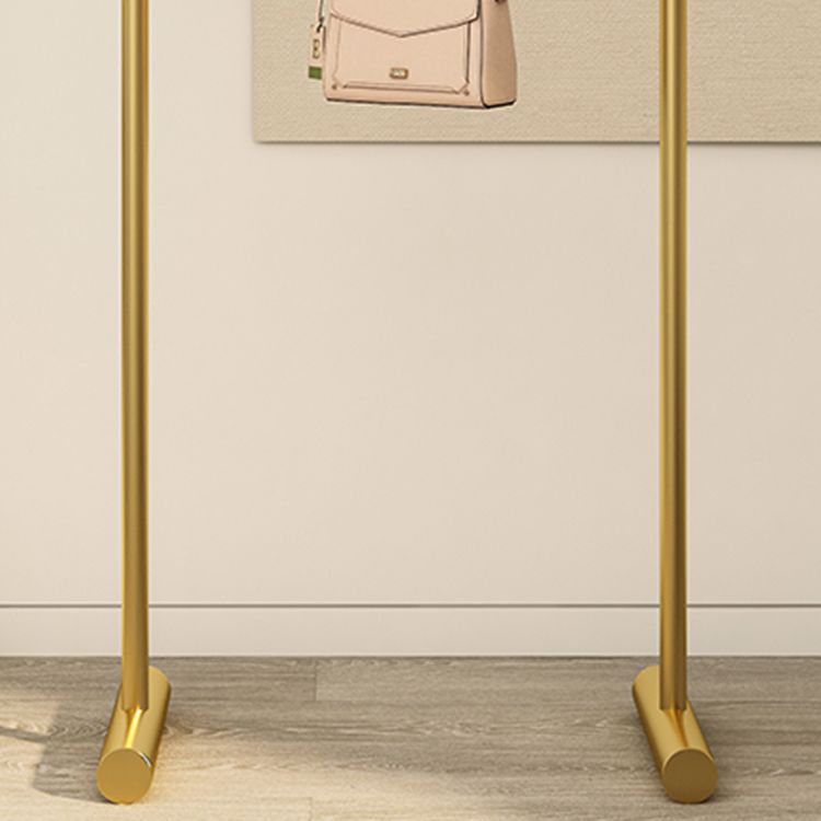 Gold Hall Stand Magnificent Metal Entry Hall Árbol con ganchos