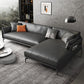 Scandinavian Dark Gray Stain-Resistant Storage Grain Leather Sofa & Chaise Clearhalo 'furn' 'furn_sectionals' 'Furniture' 'Living Room Furniture' 'Sectionals' 1200x1200_30c8d7ad-0d7c-46ee-be9e-043926aa960c
