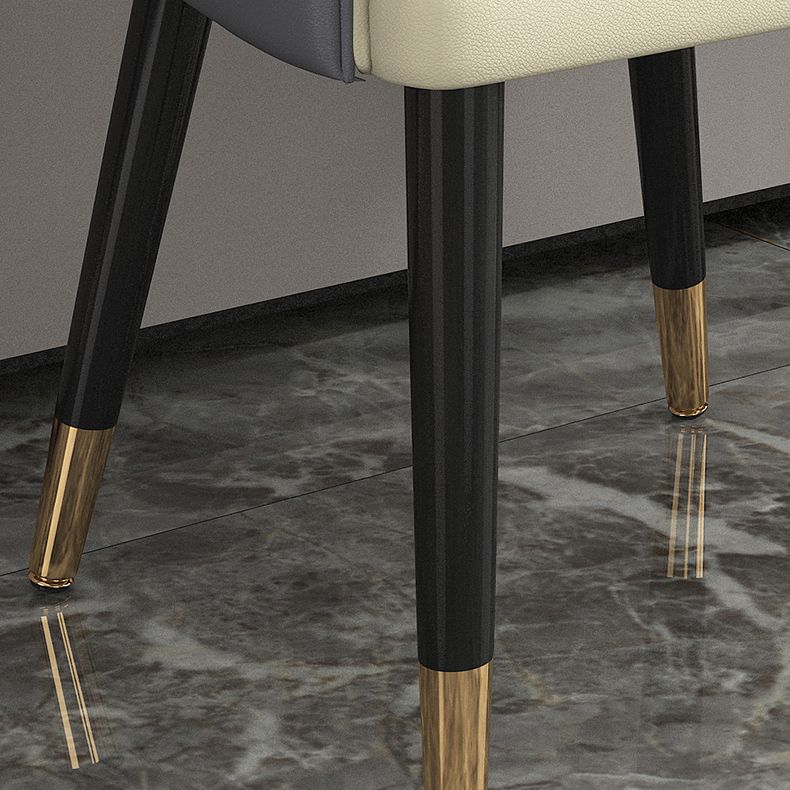 Glam Wood Dining Room Chairs Upholstered Arm Dining Chairs for Restaurant Clearhalo ' kitchen&dining_furn' 'Dining Chairs' 'Dining Tables & Seating' 'dining_chair' 'furn' 'furn_dining_chair' 'Furniture' 'furniture_dining_chair' 'Kitchen & Dining Furniture' 'kitchen' 1200x1200_30c901aa-5631-44c3-a0fe-21e058fa235e