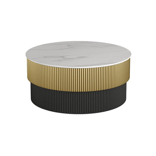 Tavolino ardesia rotondo glam piedistallo nessun singolo tavolino angosciante