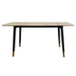 Traditional Luxury Rectangle Dining Table Grey Sintered Stone Table with 4 Black Legs Clearhalo ' dining_table' 'Dining Tables & Seating' 'Dining Tables' 'furn' 'furn_dining_table' 'Furniture' 'furniture_dining_table' 'Kitchen & Dining Furniture' 'kitchen&dining_furn' 'kitchen' 'kitchen_dining_table' 1200x1200_30cb3a15-4a69-4695-8077-65b5f76f1037