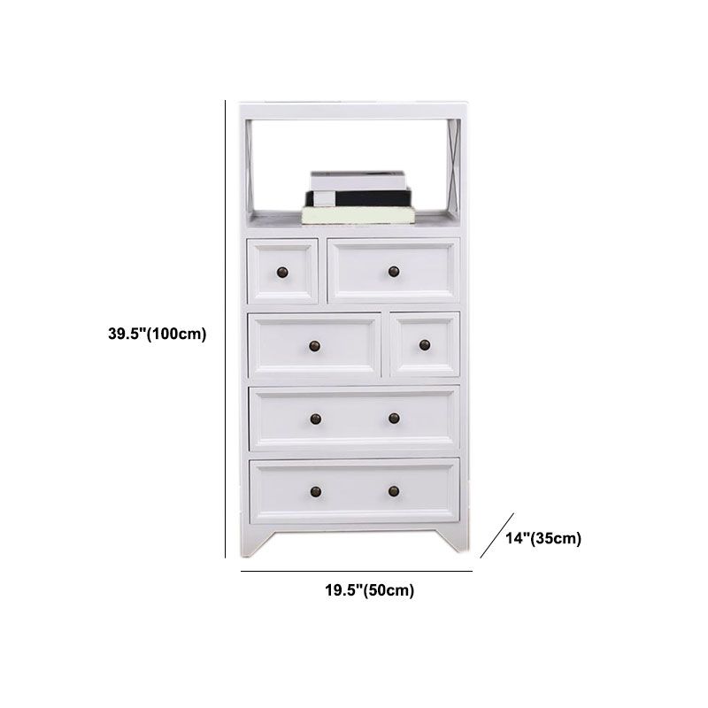 Toracano contemporaneo toracano in legno in legno in legno di stoccaggio cassettiera