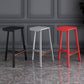 Industrial Metal Backless Simple Barstool 26" H Indoor Tall Stool with Square Seat Clearhalo 'Bar Furniture' 'Bar Stools' 'bar_stools' 'furn' 'furn_bar_stools' 'furniture_bar_stools' 'Kitchen & Dining Furniture' 'kitchen&dining_furn' 'kitchen' 'kitchen_furn' Furniture' 1200x1200_30cc9596-75a3-46a0-80db-62984c91ffdc