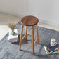 Modern Round Counter Bar Stool Armless Wood Indoor Bar Stool with Footrest Clearhalo 'Bar Furniture' 'Bar Stools' 'bar_stools' 'furn' 'furn_bar_stools' 'furniture_bar_stools' 'Kitchen & Dining Furniture' 'kitchen&dining_furn' 'kitchen' 'kitchen_furn' Furniture' 1200x1200_30ce9441-6872-487b-81a4-9ffe1fec8e5c