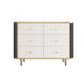 Modern Accent Chest 14.96" Wide Chest with Drawers, Water Resistant