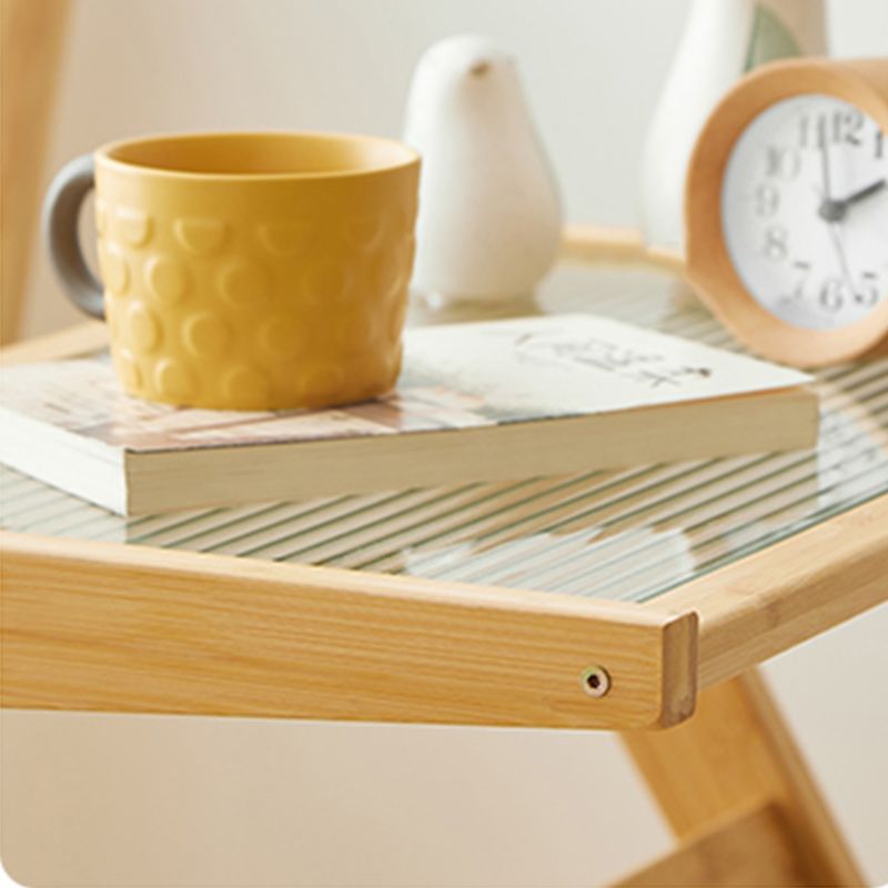 14" Wide Contemporary Corner Table Clear Rectangular Side Table Clearhalo 'Coffee & Accent Tables' 'End & Side Tables' 'end_side_tables' 'furn' 'furn_end_side_tables' 'Furniture' 'Living Room Furniture' 1200x1200_30d18fb1-ef35-494d-9152-12cec98fdd0d