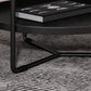 21"H Contemporary Cocktail Table Storage Round Coffee Cocktail Table Clearhalo 'Coffee & Accent Tables' 'Coffee Tables' 'coffee_tables' 'furn' 'furn_coffee_tables' 'Furniture' 'Living Room Furniture' 1200x1200_30d2561f-80f2-41c8-a9c6-4acbc8532ce0