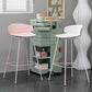 Contemporary Design Plastic Counter Barstools Low Back Stools for Home Clearhalo 'Bar Furniture' 'Bar Stools' 'bar_stools' 'furn' 'furn_bar_stools' 'Furniture' 'furniture_bar_stools' 'Kitchen & Dining Furniture' 1200x1200_30d2852d-fdec-4356-94cf-bd15cf772b46