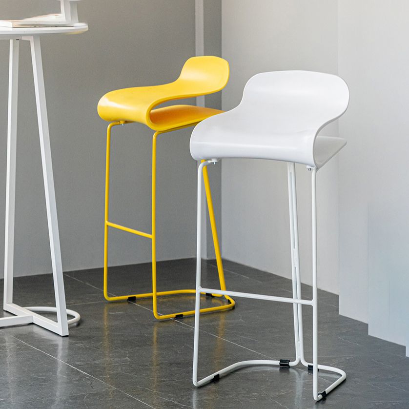 PP Bucket Counter Stools for Home Modern Design Armless Stools with Metal Base Clearhalo 'Bar Furniture' 'Bar Stools' 'bar_stools' 'furn' 'furn_bar_stools' 'furniture_bar_stools' 'Kitchen & Dining Furniture' 'kitchen&dining_furn' 'kitchen' 'kitchen_furn' Furniture' 1200x1200_30d293c3-84a6-46e8-b4f2-d32d84f4de12