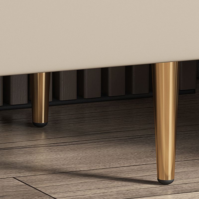 Steinbett Nachttisch Klassiker Glam -Nachtschrank mit Schubladen