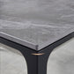 Industrial Style Sintered Stone Dining Table Aviation Aluminum Base Rectangle Table for Home Clearhalo ' dining_table' 'Dining Tables & Seating' 'Dining Tables' 'Furniture' 'furniture_dining_table' 'Kitchen & Dining Furniture' 'kitchen&dining_furn' 'kitchen' 'kitchen_dining_table' 1200x1200_30df8d93-7385-44c9-b6c6-59eae56b9e18