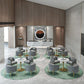 Traditional Luxury Round Dining Site Table Stone Home Furniture with Tulip Base Clearhalo ' dining_table' 'Dining Tables & Seating' 'Dining Tables' 'furn' 'furn_dining_table' 'Furniture' 'furniture_dining_table' 'Kitchen & Dining Furniture' 'kitchen&dining_furn' 'kitchen' 'kitchen_dining_table' 1200x1200_30e12b81-9871-443f-a03f-c95b10bdeae0